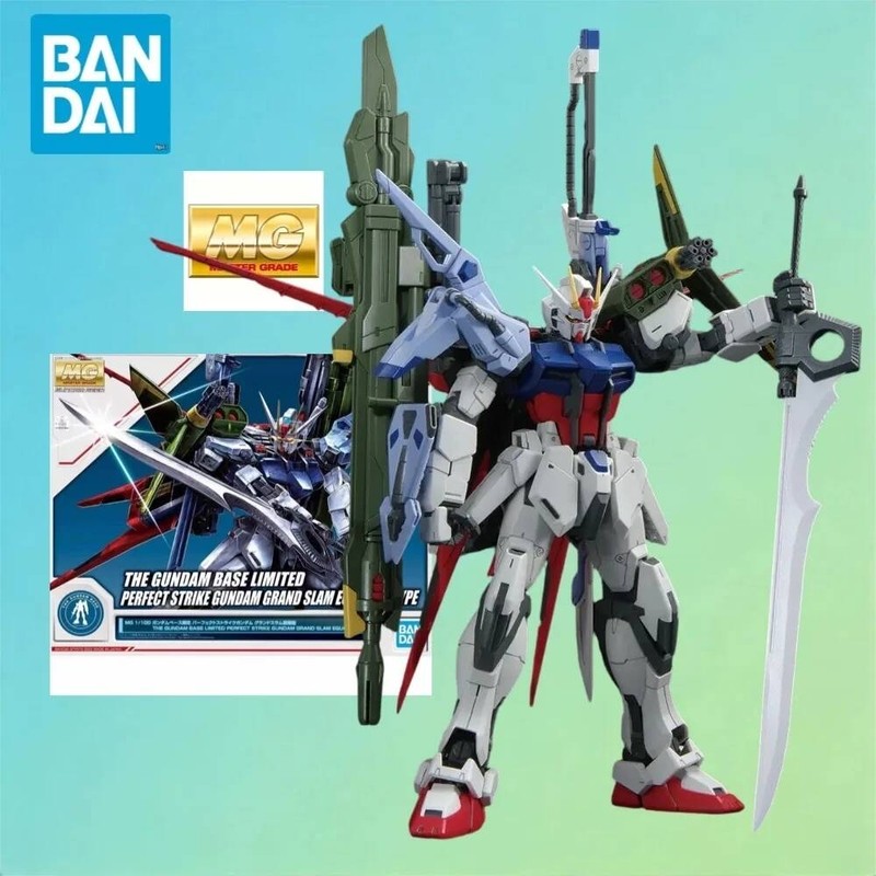 Mô hình lắp ráp phiên bản giới hạn Bandai Collectible MG Gundam SEED GAT-X105 Perfect Strike Grand S