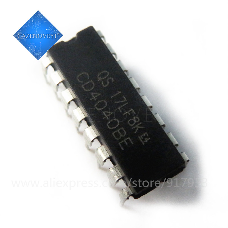 10 Mảnh CD4040 CD4040BE CD4040BD Dòng DIP16 Mới Chính Hãng Còn Hàng