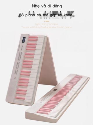 [Ảnh thật/Video] Đàn Piano Gấp 88 Bàn Phím Điện Tử Di Động Dành Cho Mới Bắt Người Lớn Chuyên Nghiệp