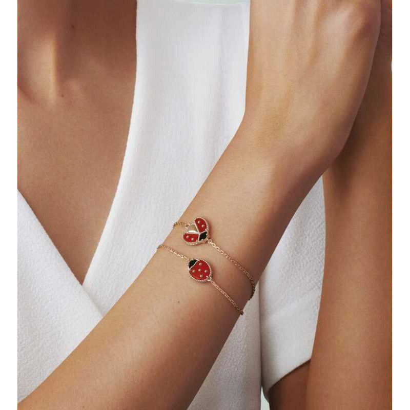 P1V Vòng tay bọ rùa mạ vàng micro gold - Thời trang mùa xuân-hè, biểu tượng của may mắn và hạnh phúc