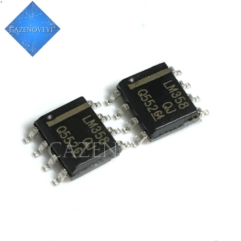 Bộ 50 LM358 LM358DR SOP8 Bộ Khuếch Đại Hoạt Động-Op Amp Kép Thấp Mới Ban Đầu Còn Hàng