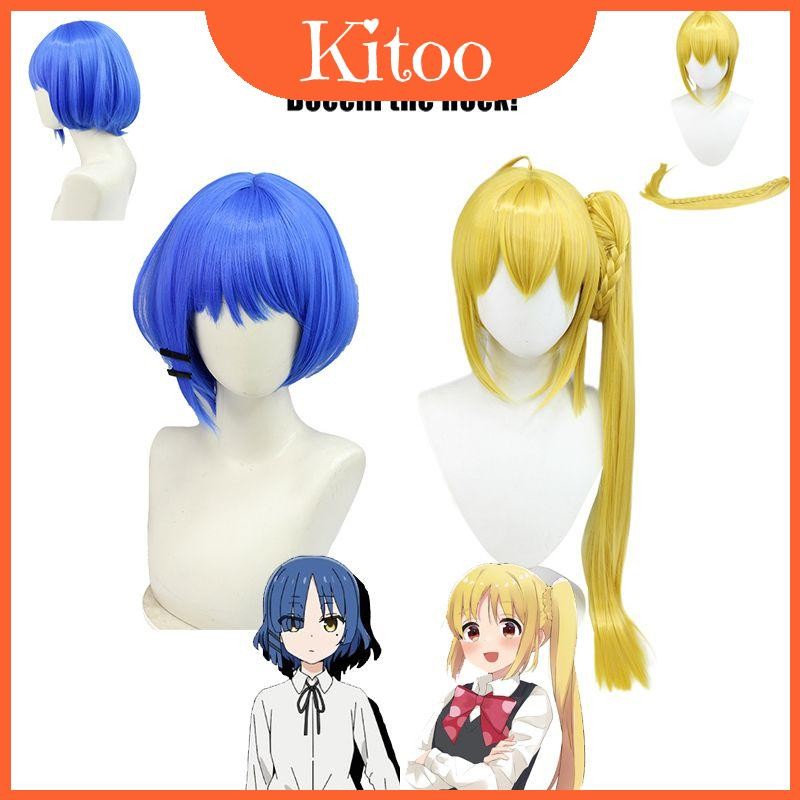 Bocchi Delightful The Rock Ijichi Nijika Trang Phục Tóc Giả Halloween Cho Lễ Hội