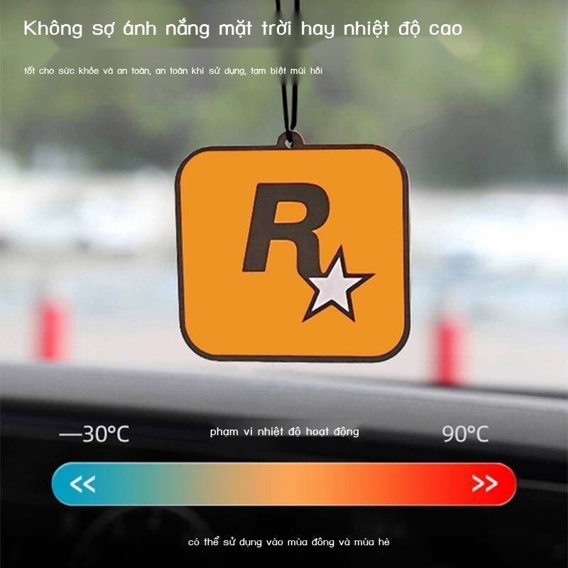 (Giá Hủy Diệt) Viên hơi, hương thơm lâu dài, loại bỏ trong xe, GTA, viên khử mùi xe hơi thời trang,