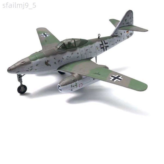 (Mới về) 1:72Mô hình máy bay Đức me-262Mô hình máy bay Thế Chiến II được chế tạo từ hợp kim tĩnh mô