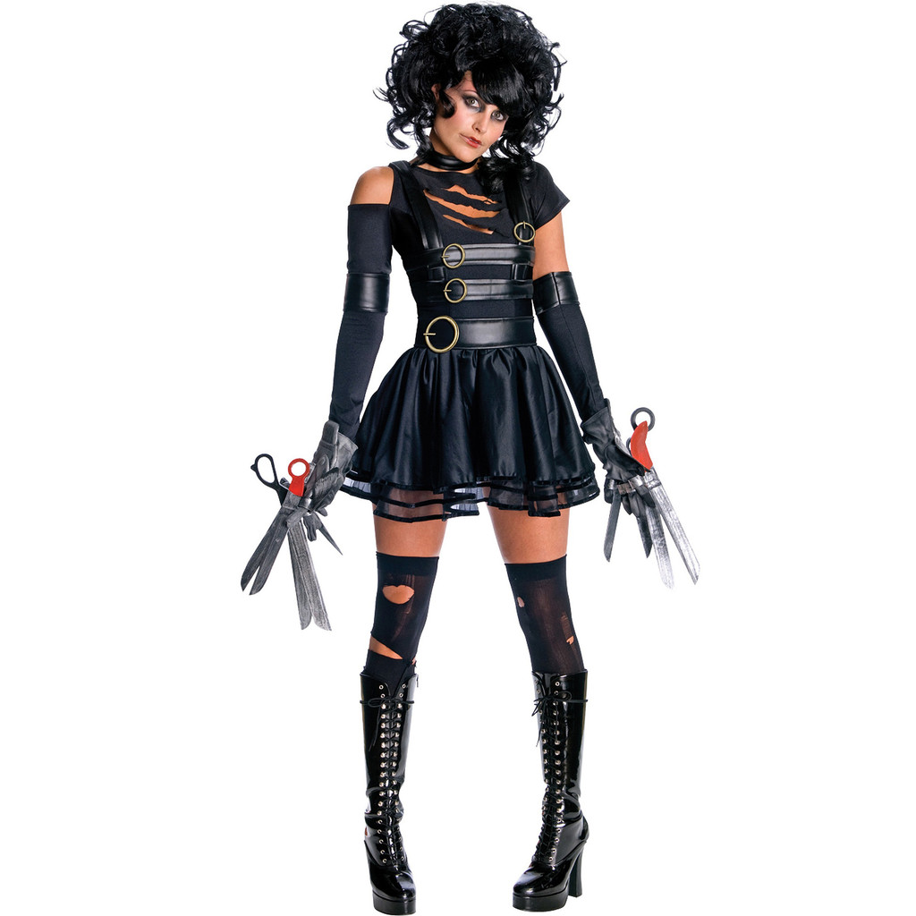 Trang phục Cosplay Edward Scissorhands chất liệu pha trộn cotton, phù hợp cho các hội nghịAnime