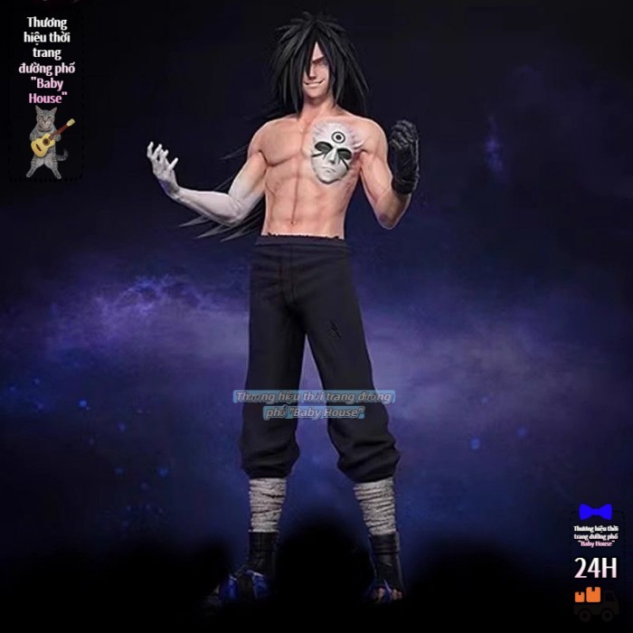 Naruto anime thiết bị ngoại vi, đứng Sasuke Madara, Yakuza Madara hình mô hình, vật trang trí quà t