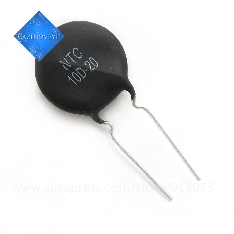 10 Mảnh 10D-20 20D-20 NTC Điện Trở Nhiệt Điện Trở NTC 10D-20 20D-20 Điện Trở Nhiệt chip MỚI