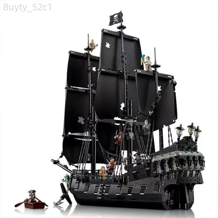 [GIÁ SỈ]  Tương thích với đồ chơi lắp ghép LEGO Pirates of the Caribbean Black Pearl của thuyền trư