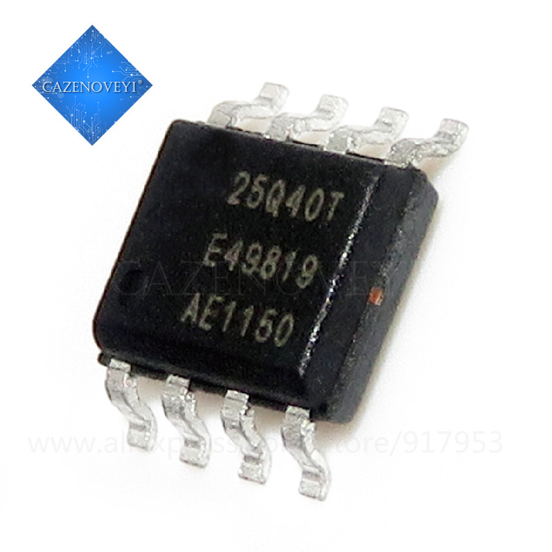 5 Cái GD25Q40BTIG GD25Q40BT GD25Q40 25Q40BT 25Q40T SOP-8 Còn Hàng