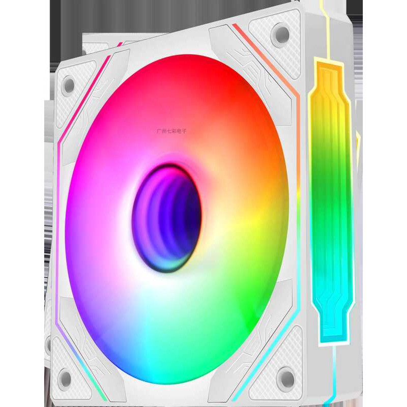 Prism 5S 4Pro 5Pro Máy Tính Làm Mát Khung Xe Quạt ARGB Magic Light Đồng Bộ Điều Khiển Nhiệt Độ Im Lặ