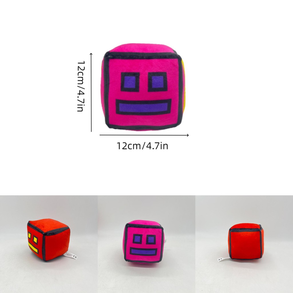 Đồ chơi Dash hình học ngắn dễ thương sang trọng dành cho trẻ em Nhiều màu sắc
