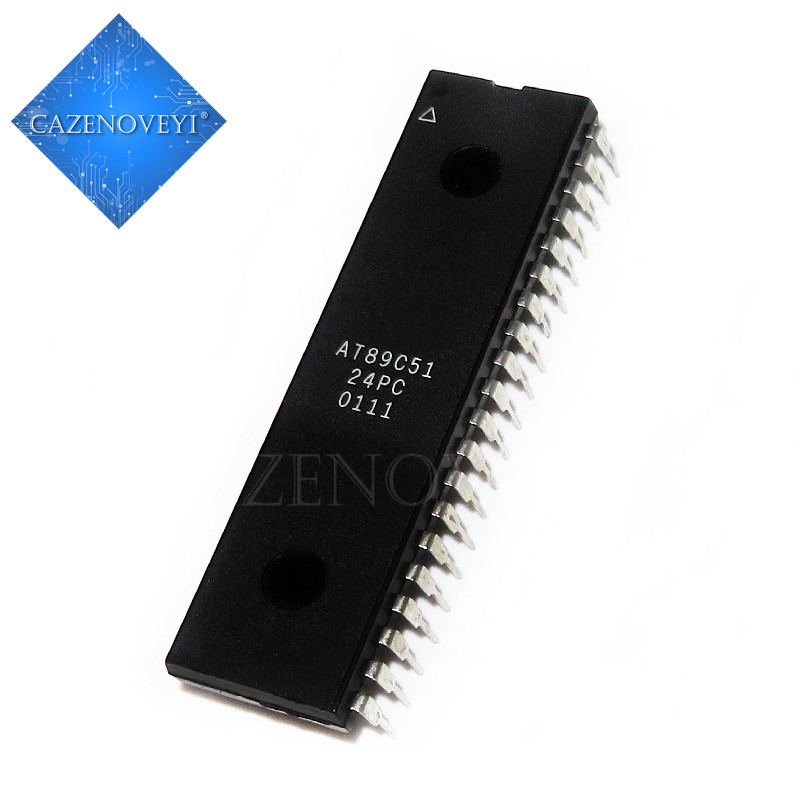 10 Cái AT89C51-24PU AT89C51-24PC AT89C51-24PI DIP-40 Còn Hàng