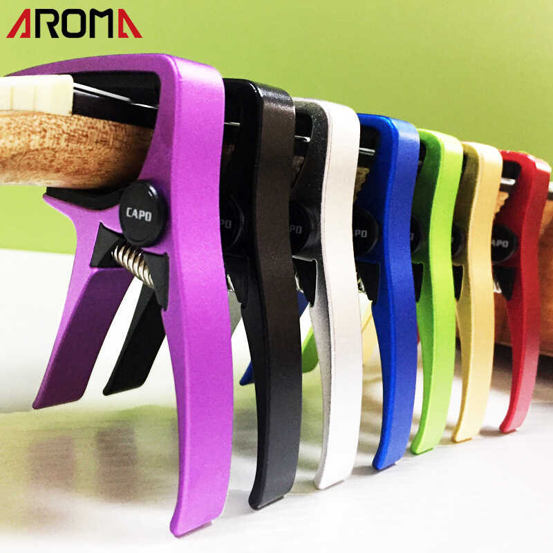 Arnoma Capo Guitar Capo Guitar Capo Ukulele Acoustic Guitar Tay Lớn Lấy Kẽm Hợp Kim Nhôm Capo