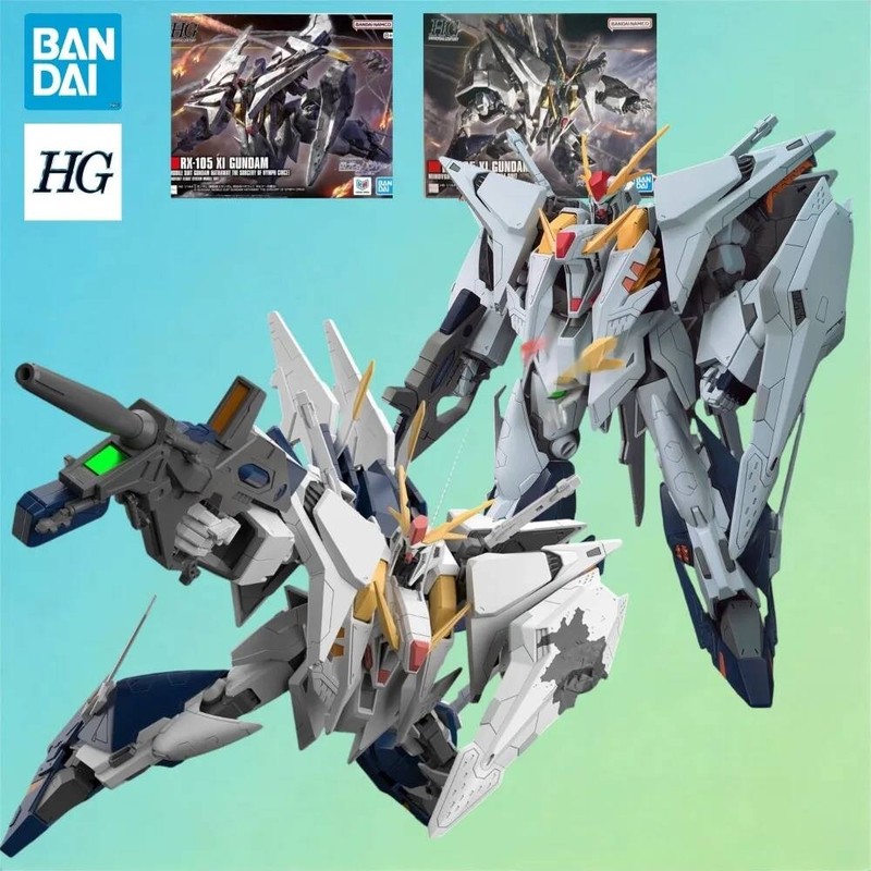 Bandai HGUC 1/144 RX-105 Xi Model Kit Mobile Suit Gundam Hathaway’s Flash Assembly Action Figure Col