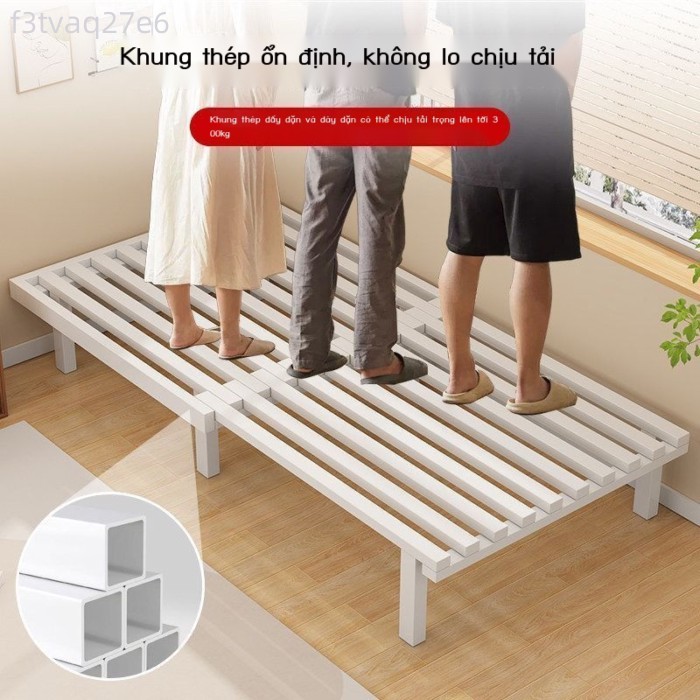 (Date mới) Giường ghép nối, giường sắt có thể kéo dài, giường kéo ra, giường gấp gia đình, giường m
