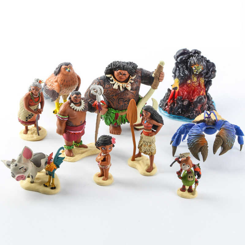 10 Moana Moana Moana Moana Moana Moana Nhân Vật Moana Công Chúa Búp Bê Mô Hình Phim Hàng Hóa Đồ Tran