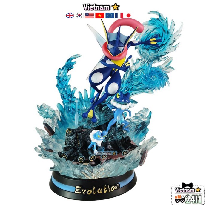 Pokemon Tiến Hóa Nhóm Series Đồ Trang Trí Chậm Quái Thú Hoàng Gia Ba Ibrahimovic Siêu Giấc Mơ Genga