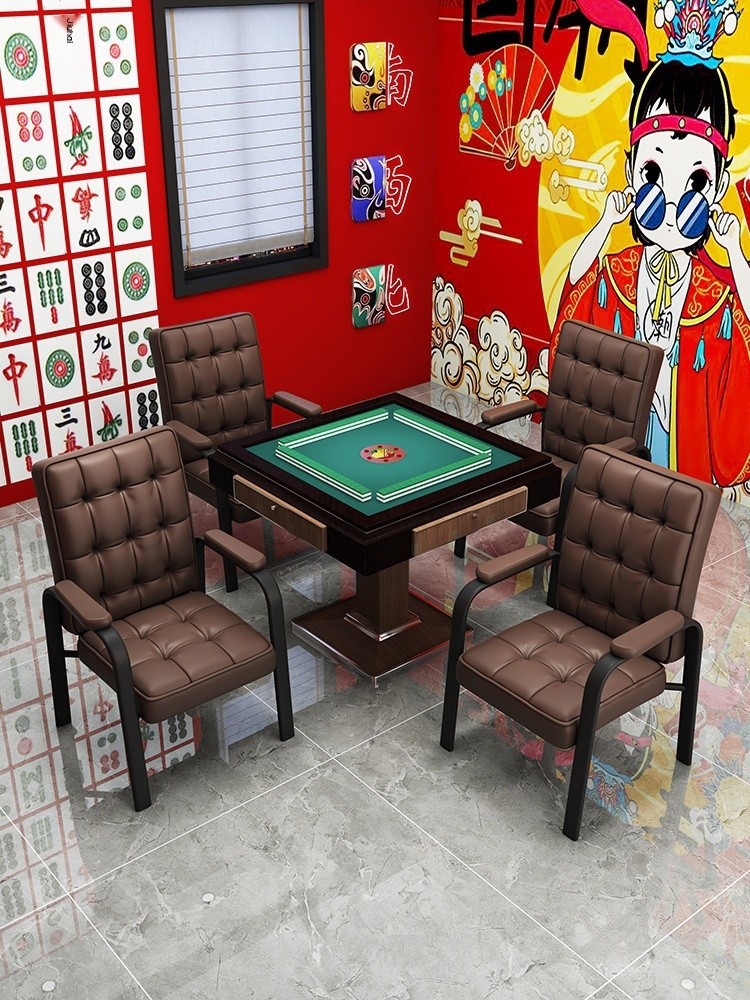 [Ảnh thật/Video] Ghế Mahjong cho phòng trò chơi, tựa lưng bền và thoải mái, ghế máy Mahjong, bộ bốn