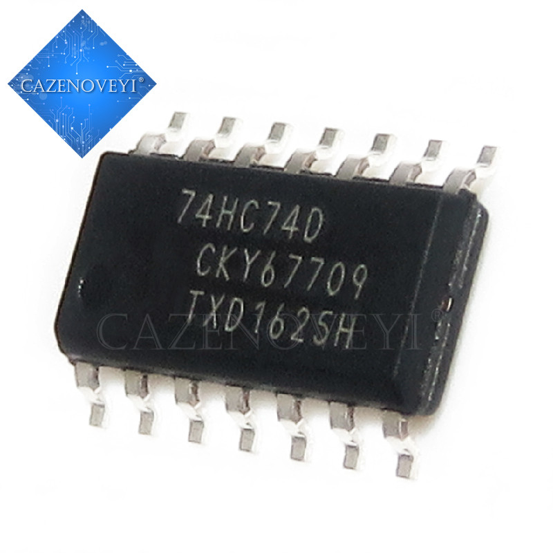 10 Cái 74HC74D SOP14 74HC74 SOP SN74HC74DR SOP-14 SN74HC74 SMD IC mới và nguyên bản Còn hàng