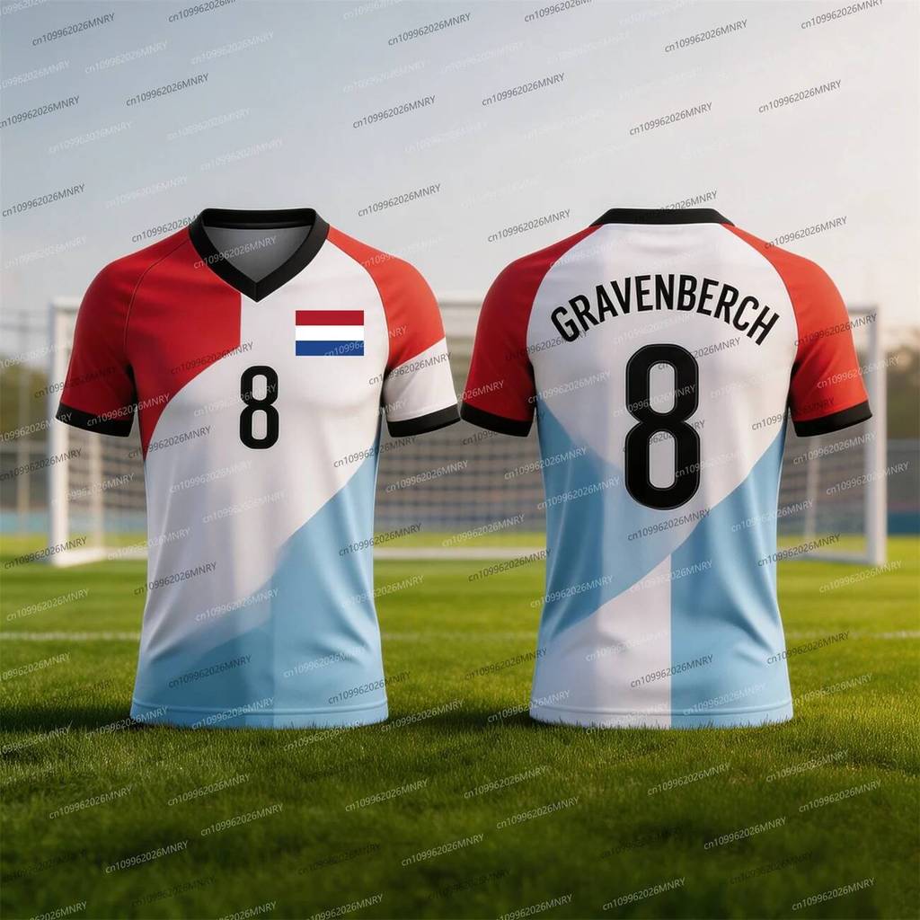 25 / 26 Hà Lan Jersey Mùa Hè Nam Jersey Thể Thao Huấn Luyện Đồng Phục Jersey Thoáng Khí Nhanh Khô Qu