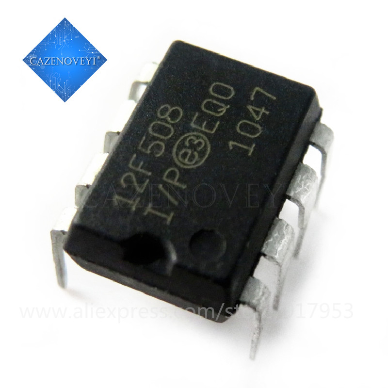 5 Mảnh PIC12F508-I / P PIC12F508-I PIC12F508 12F508-I / P DIP-8 Mới Chính Hãng Còn Hàng