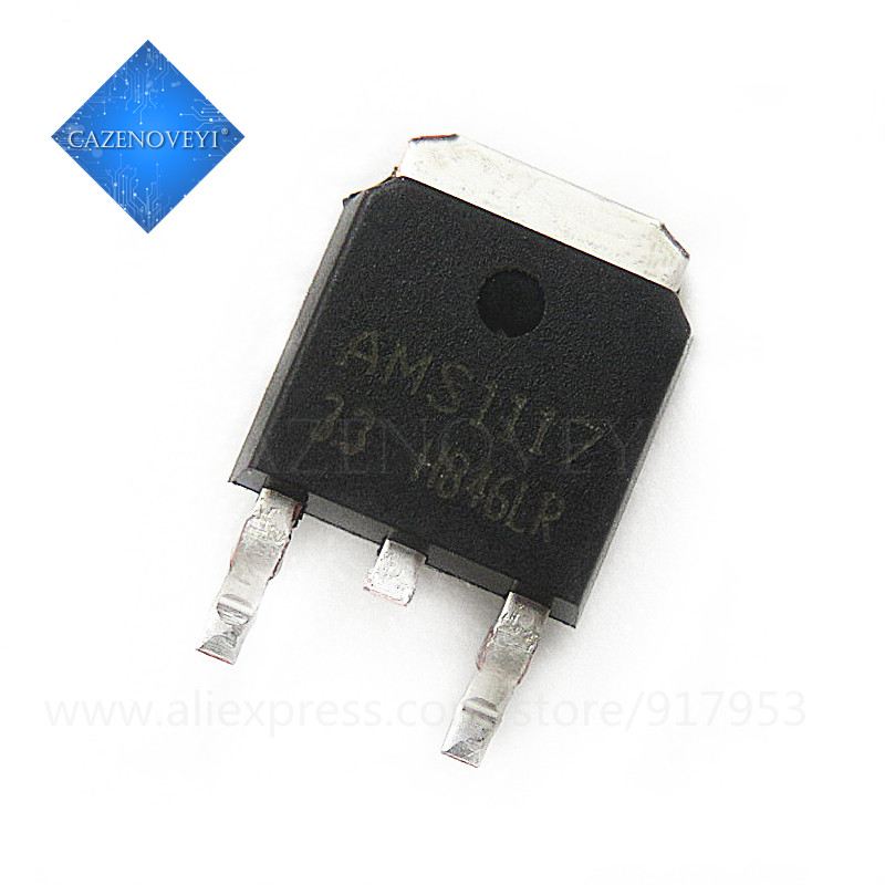 10 Mảnh AMS1117-3.3 AMS1117-ADJ AMS1117CD-ADJ AMS1117-1.2 AMS1117 TO-252 IC