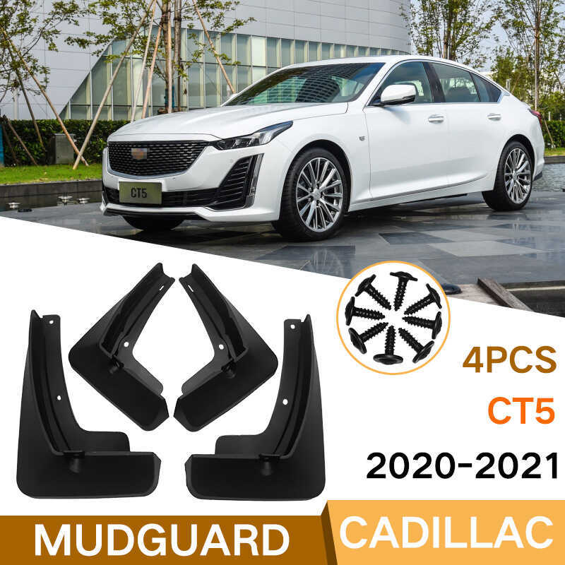Thích hợp cho Cadilc Cadilc CT5 2019-2023 Xe Chắn Bùn Da Sửa Đổi Ngoại Thương