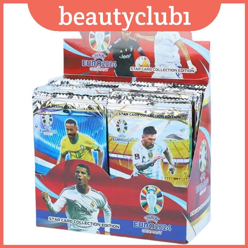 Topnotch Soccer Star Cards Cúp Châu Âu Messi Ronaldo Neymar Bộ bài chơi game sưu tầm