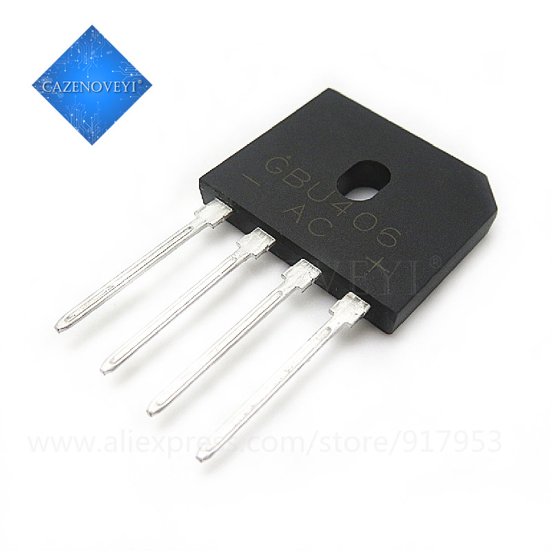 5 Cái GBU406 GBU410 GBU806 SIP-4 Còn Hàng