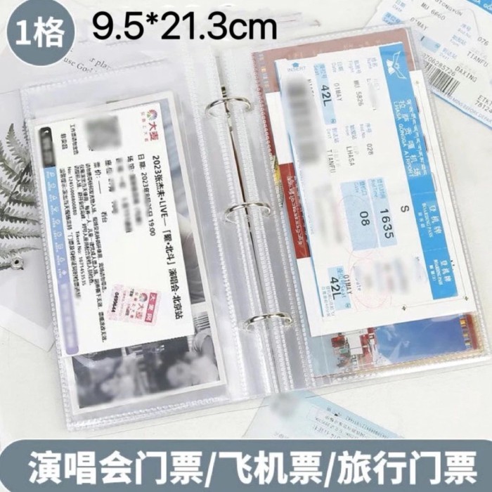 Thư Mục Vé Buổi Hòa Nhạc Vé Lưu Trữ Sách Rời Du Lịch Kỷ Niệm Vé Máy Bay Vé Stub Hóa Đơn Bộ Sưu Tập S