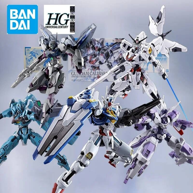 BANDAI Model Kit HG 1/144 TWFM AERIAL PERMET SCORE SIX LFRITH JIU Mô hình lắp ráp nhân vật hành động