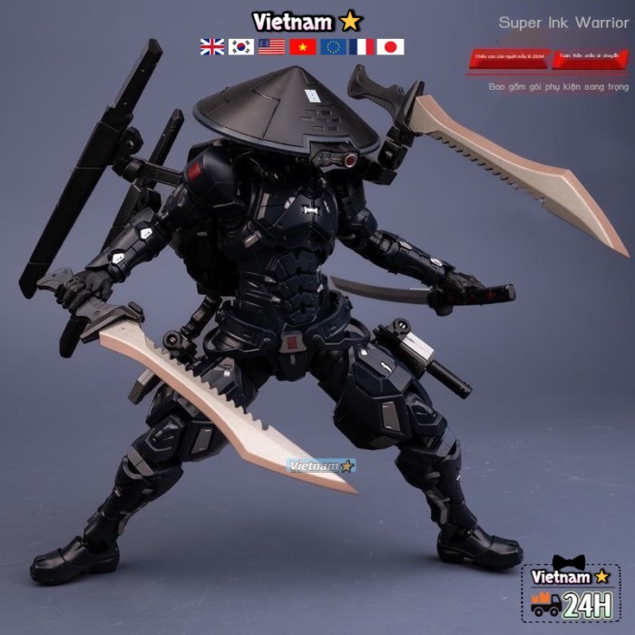 Phiên bản phục hồi của Super Darth Vader người máy Snake Eyes đã hoàn thành đồ chơi mecha mô hình d