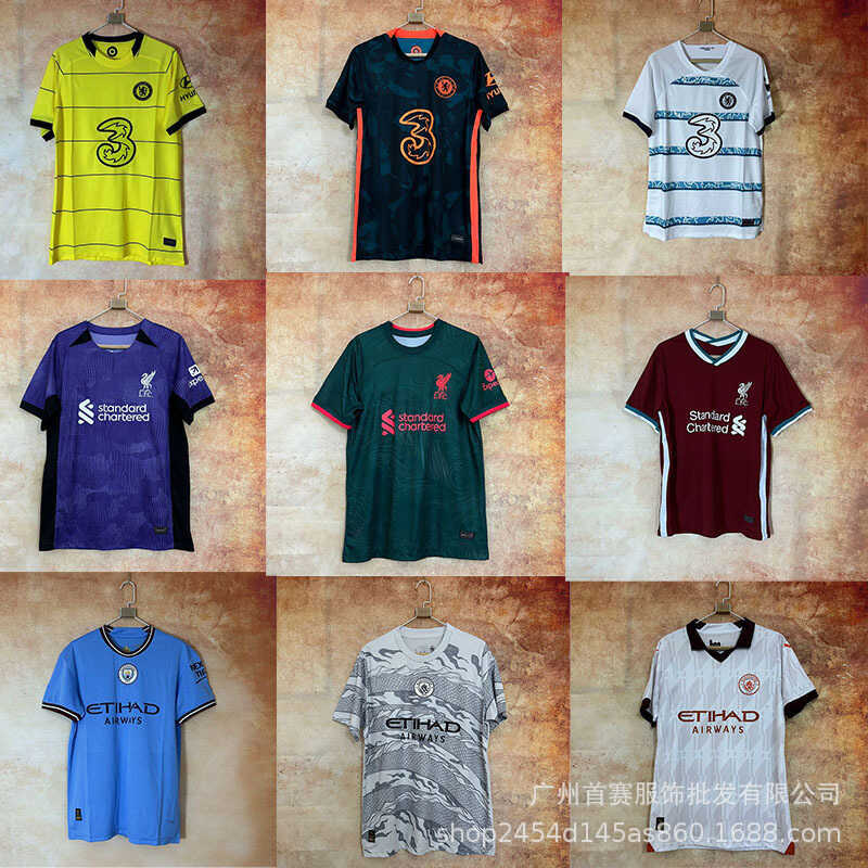 2122 Liverpool Master Club Jersey Tiếng Anh Super Jersey Chelsea Two Guest Manchen Year of the Drago