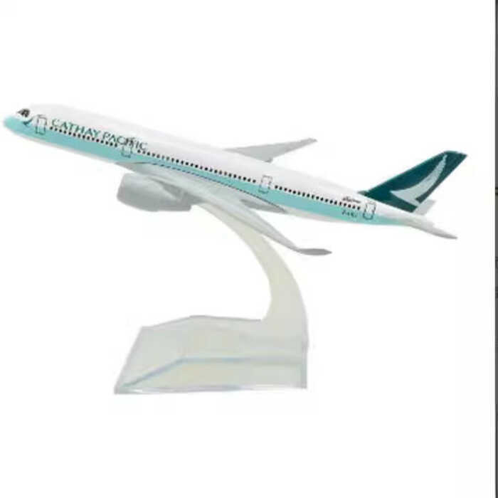 Mẫu máy bay hợp kim 16CM Cathay Pacific Airbus 350 Chào mừng bạn đến hỏi