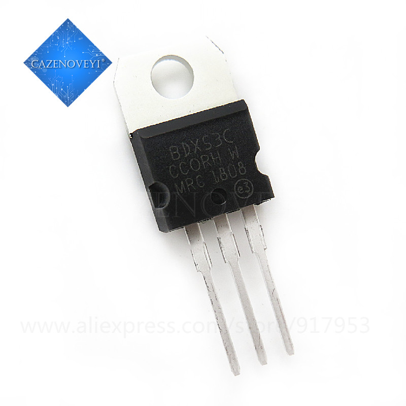 10 Mảnh BDX54C BDX54 BDX53C BDX53 BDX34C BDX34 BDX33C BDX33 BDW93C BDW93 TO-220 Còn Hàng