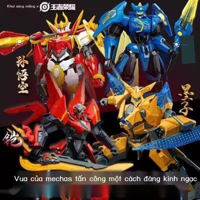 [Siêu Hot]  Bộ đồ chơi lắp ráp mô hình Mecha Vua vinh quang Khải sáng, nhân vật Sun Wukong, Shang X