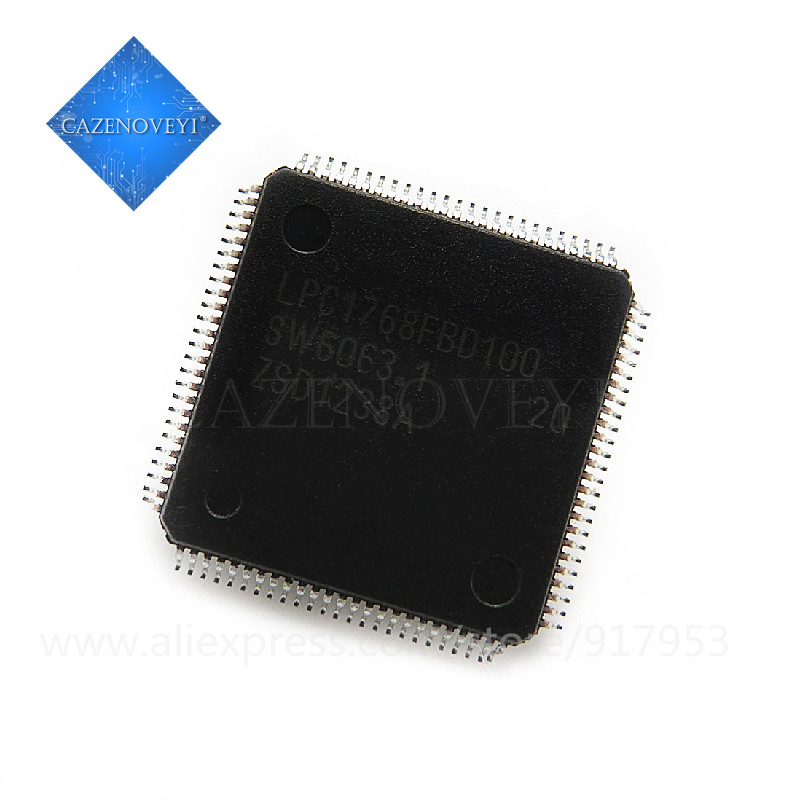 1 Mảnh LPC1768FBD100 LQFP100 LPC1768FBD QFP LPC1768 Vi Điều Khiển ARM Cortex-M3 32-bit IC LQFP100 Mớ