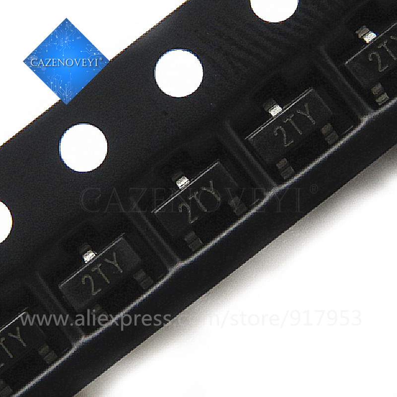 100 Mảnh S8050 J3Y S8550 2TY SOT-23-3 NPN SMD Transistor chip