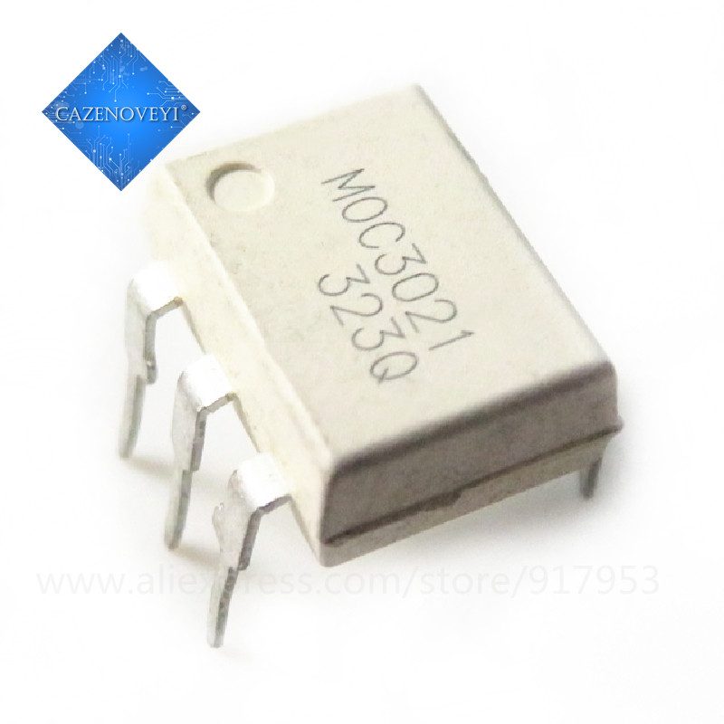 10 Mảnh MOC3021 EL3021 K3021P 3021 DIP-6 chip