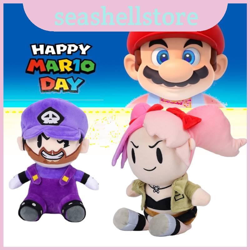 Smg4 Nhân vật hoạt hình Plushie Người hâm mộ màu tím nhồi bông cho hình