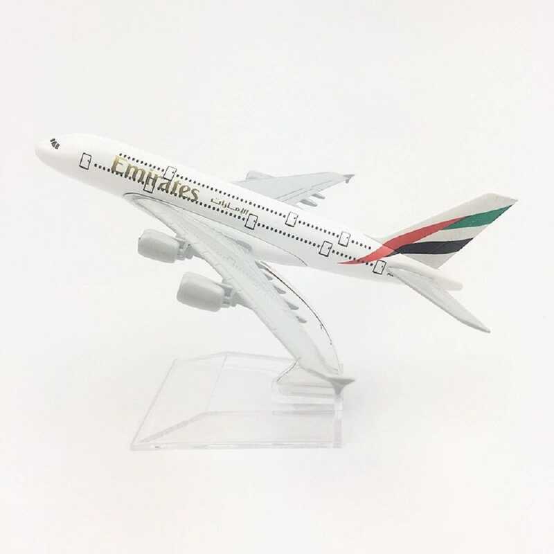 1: 400 Diecast Kim Loại Máy Bay United Arab Emirates Hãng Hàng Không A380 B777 A340 Mẫu Máy Bay Plan