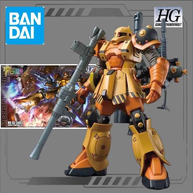Bộ mô Bandai HGGT 1/144 MS:05 ZAKU 1 THUNDERBOLT Ver.Mô lắp ráp nhân vật hoạt hình anime dành cho bé