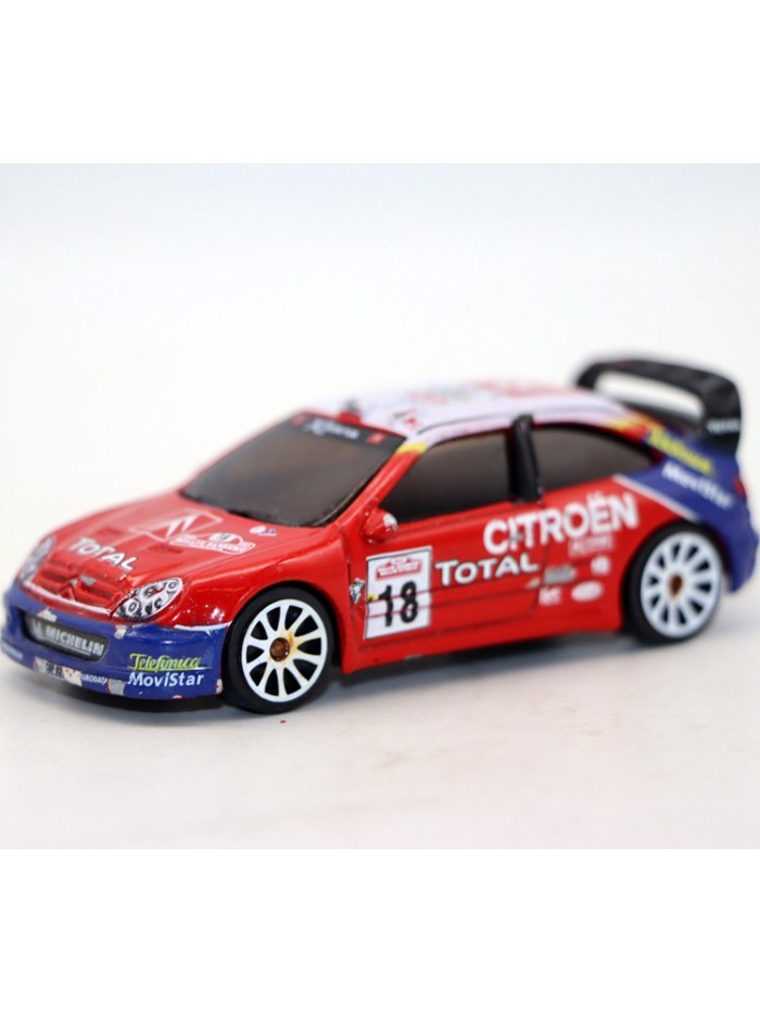 1 / 64 Xe Hợp Kim CITROEN CITROEN Red Bull Rally Xe Mô Phỏng Đồ Chơi Mô Hình Xe Ô Tô