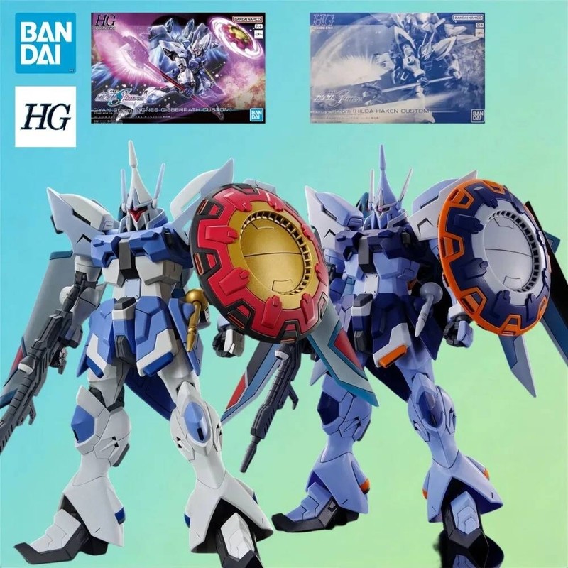 Bandai HG 1/144 Gyan Strom Hilda Haken & Agnes Giebenrath Custom Mobile Suit Gundam SEED FREEDOM Mô 