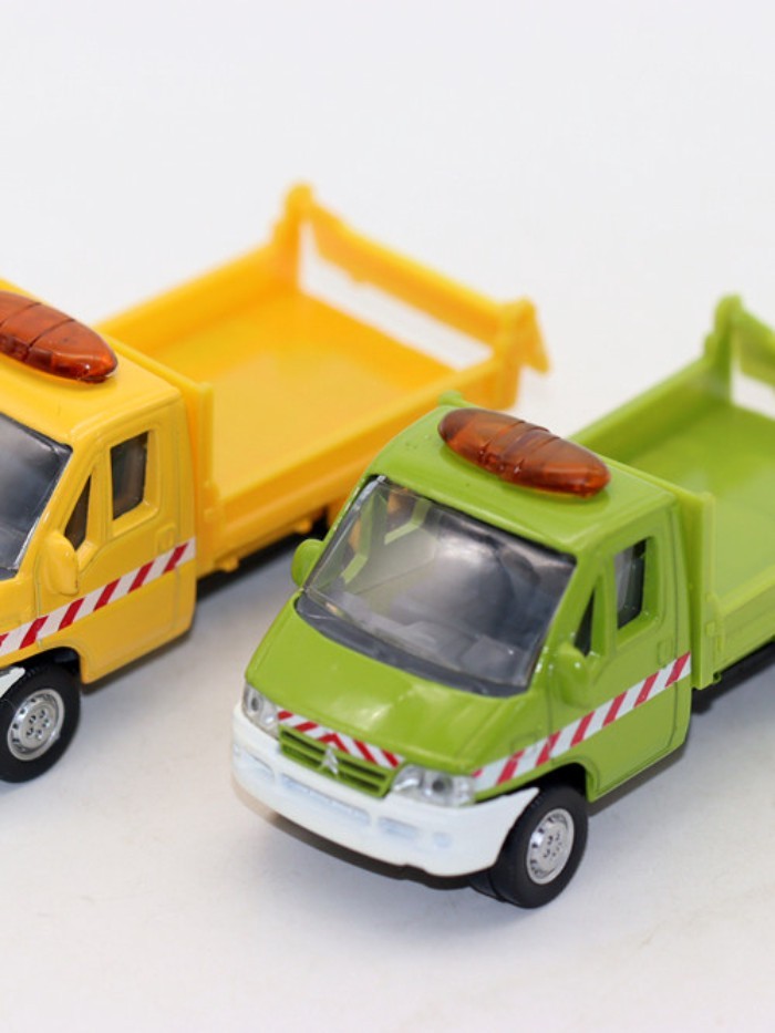 1 / 64 Hợp Kim Ô Tô CITROEN JUMPER CITROEN Xe Tải Nhỏ Vận Chuyển Mô Hình Đồ Chơi