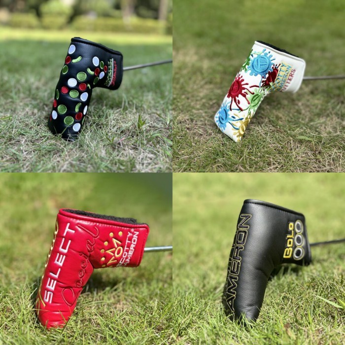 ·  Golf Club Cover Titleist Titleist Flat Putter Head Cover Thẳng Putter Head Cover