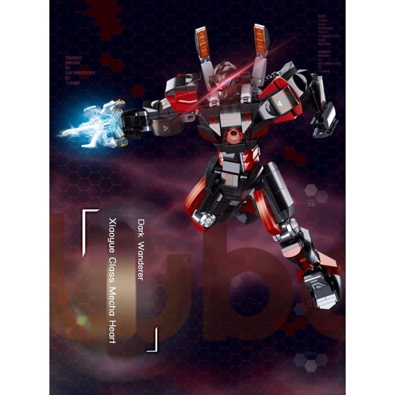 [Đa Năng]Lego Pacific Rim Lãng Khách khối xây dựng lớn mech 8 robot cậu bé lắp ráp đồ chơi giáo dục