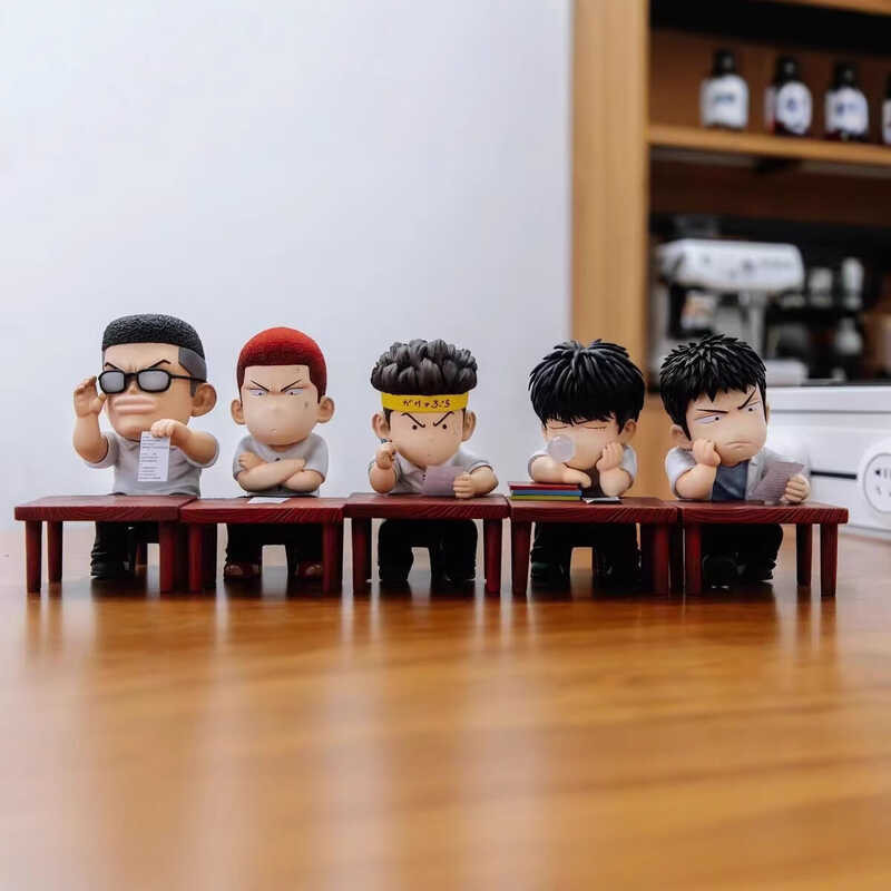Slam Dunk 5 Loại Bổ Sung Kiểm Tra Quân Đội Nhân Vật Đồ Trang Trí Slam Dunk Mẫu Xe