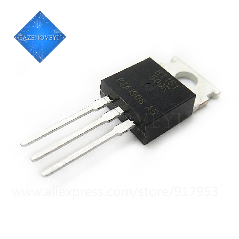 10 Chiếc BT151-500R BT151-500 BT151 TO-220 Mới Chính Hãng Còn Hàng