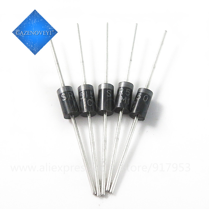 10 Cái SR5150 SB5150 MBR5150 DO-201AD 5A 150V Điốt Schottky Còn Hàng